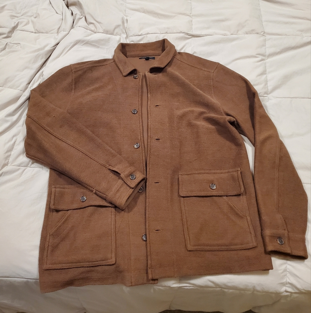 Banana Republic Herringbone Chore Jacket L